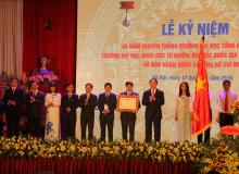 Trường Đại học Khoa học Tự nhiên, ĐHQGHN kỷ niệm 60 năm truyền thống và đón nhận Huân chương Hồ Chí Minh lần thứ hai